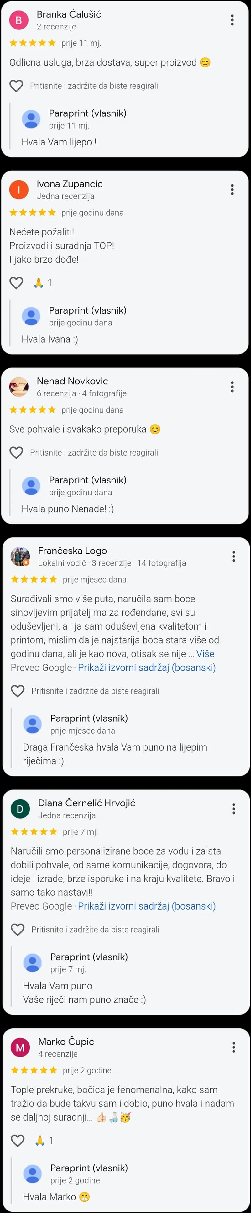 paraprint ocjene i dojmovi mobile